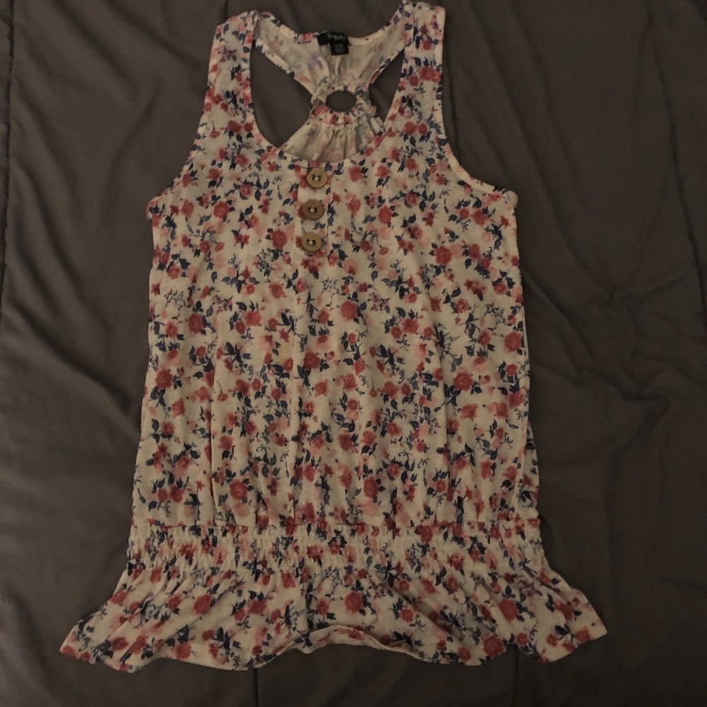 Medium Rhapsody floral tank top